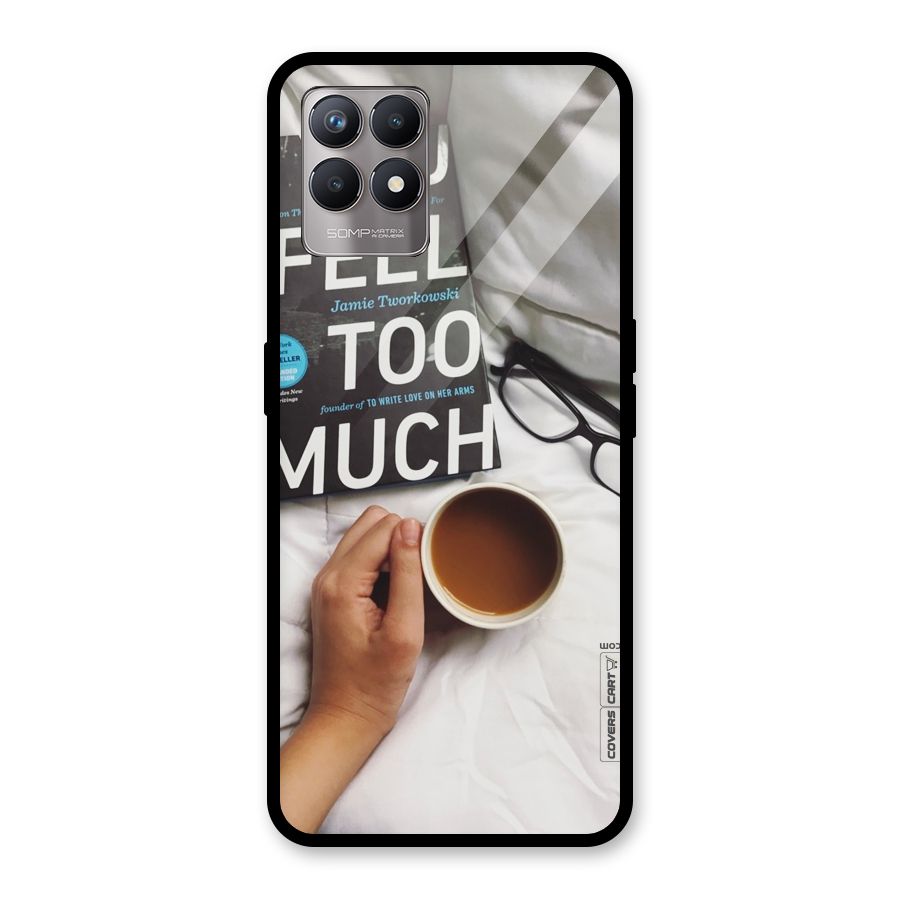 Good Reads And Coffee Glass Back Case for Realme Narzo 50