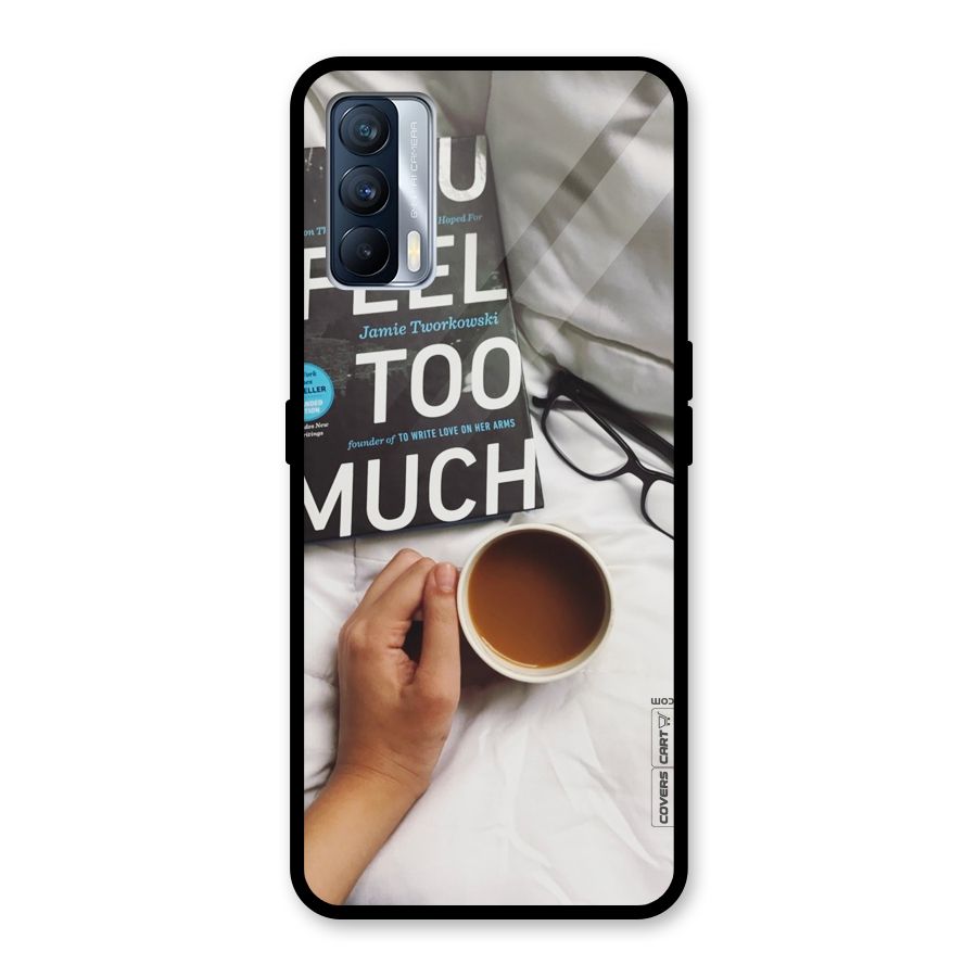 Good Reads And Coffee Glass Back Case for Realme X7