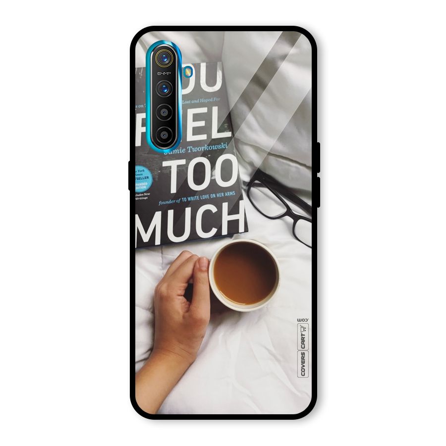 Good Reads And Coffee Glass Back Case for Realme XT