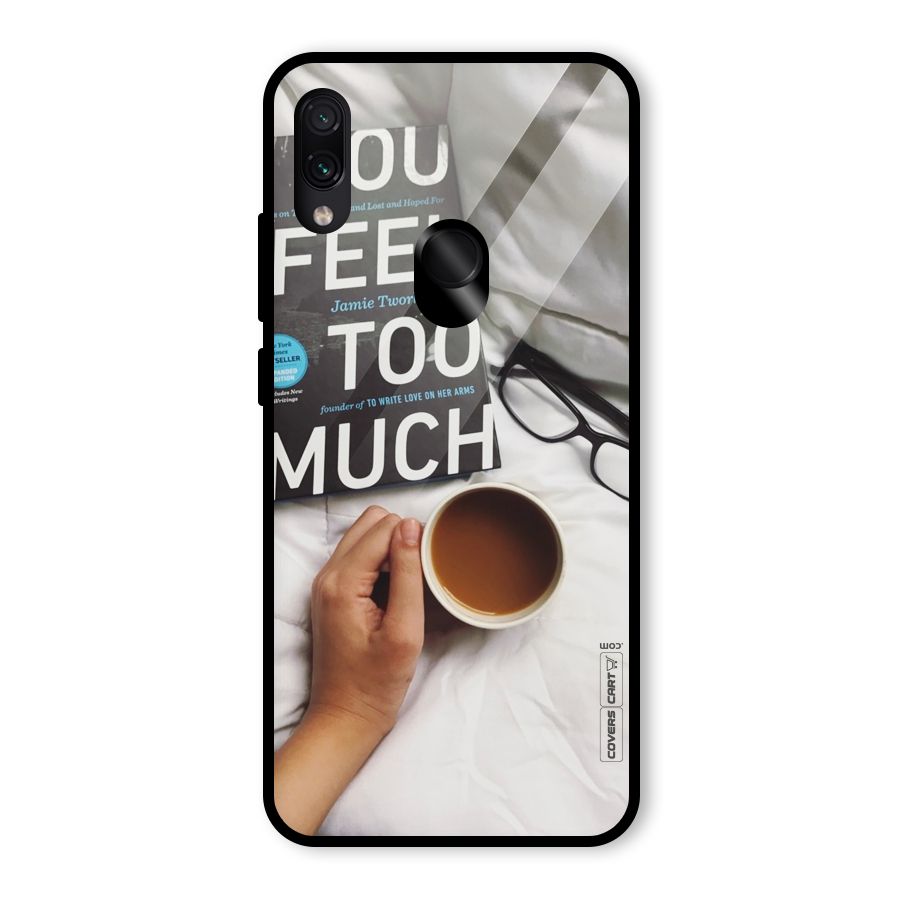 Good Reads And Coffee Glass Back Case for Redmi Note 7