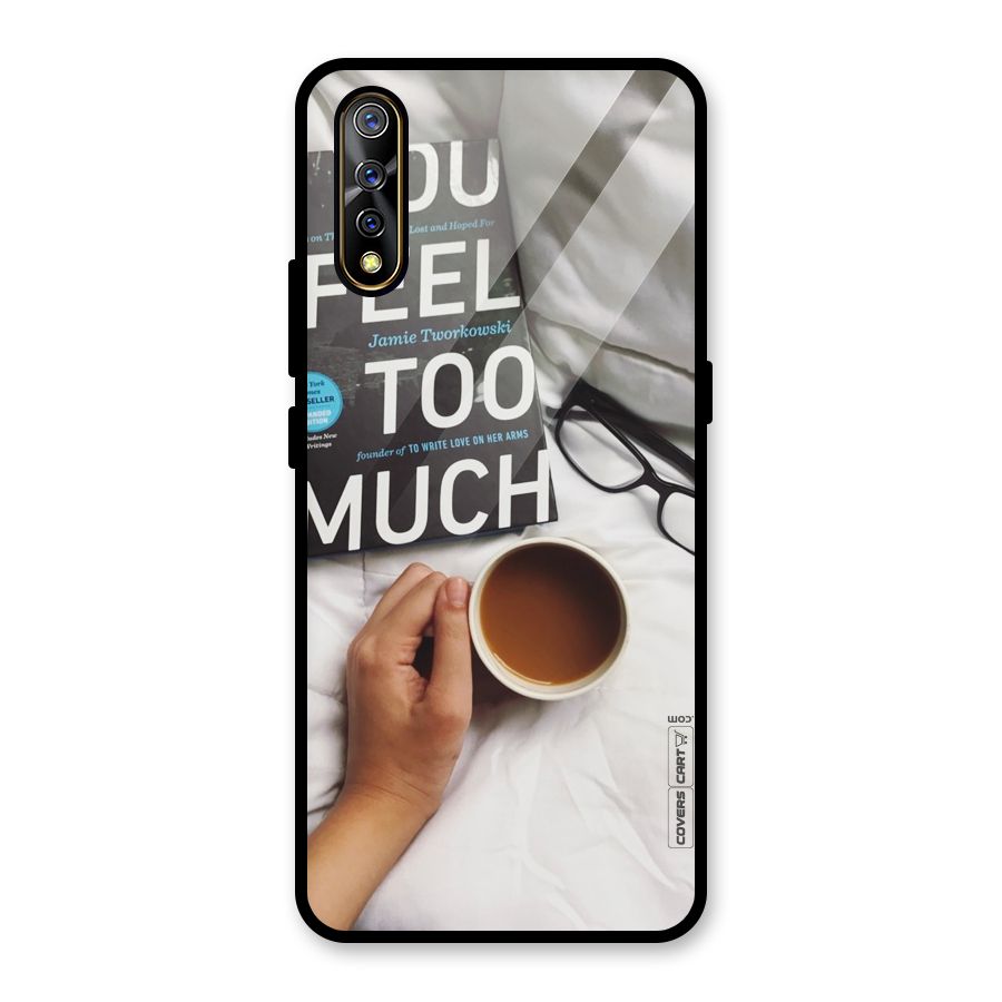 Good Reads And Coffee Glass Back Case for Vivo S1