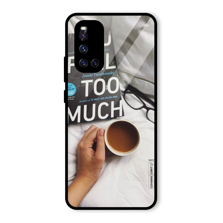 Good Reads And Coffee Glass Back Case for Vivo V19