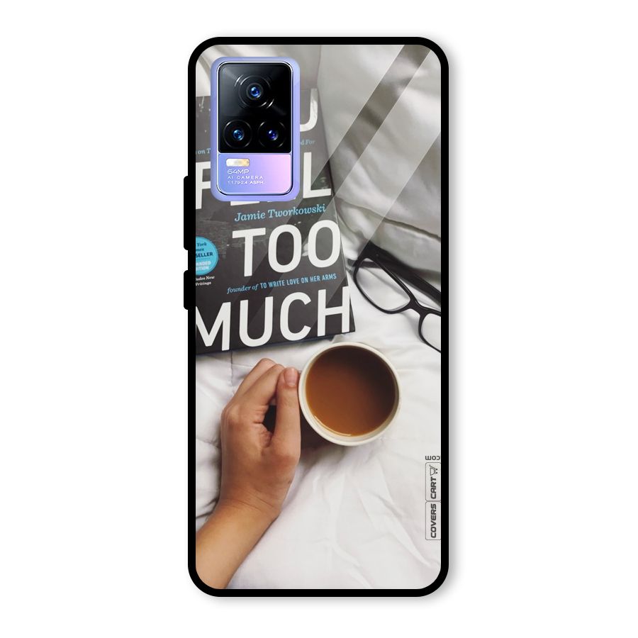 Good Reads And Coffee Glass Back Case for Vivo Y73