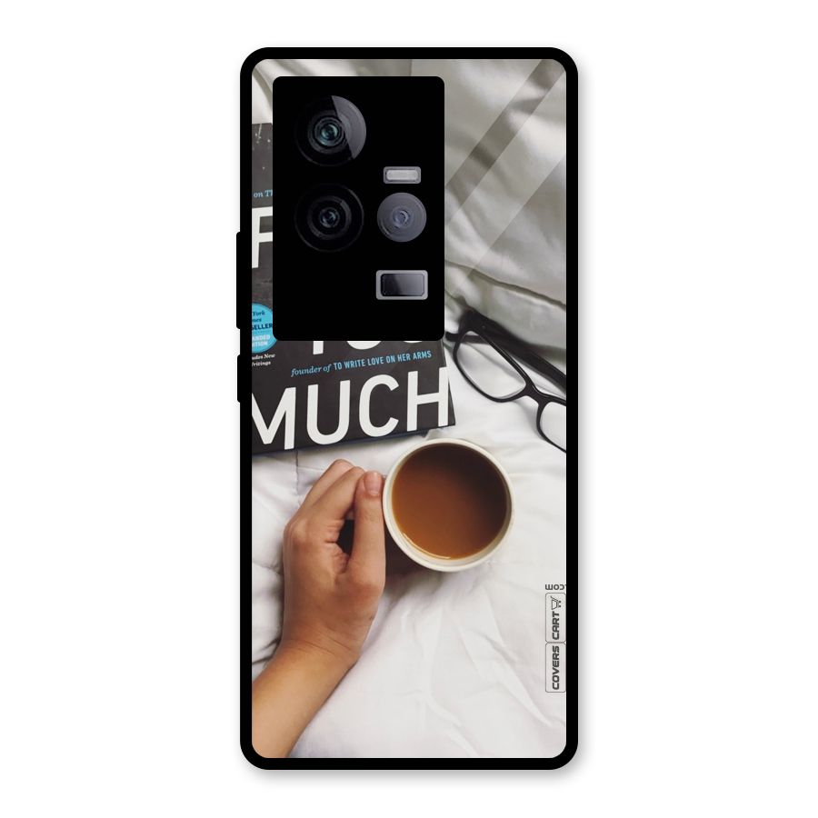 Good Reads And Coffee Glass Back Case for Vivo iQOO 11 5G