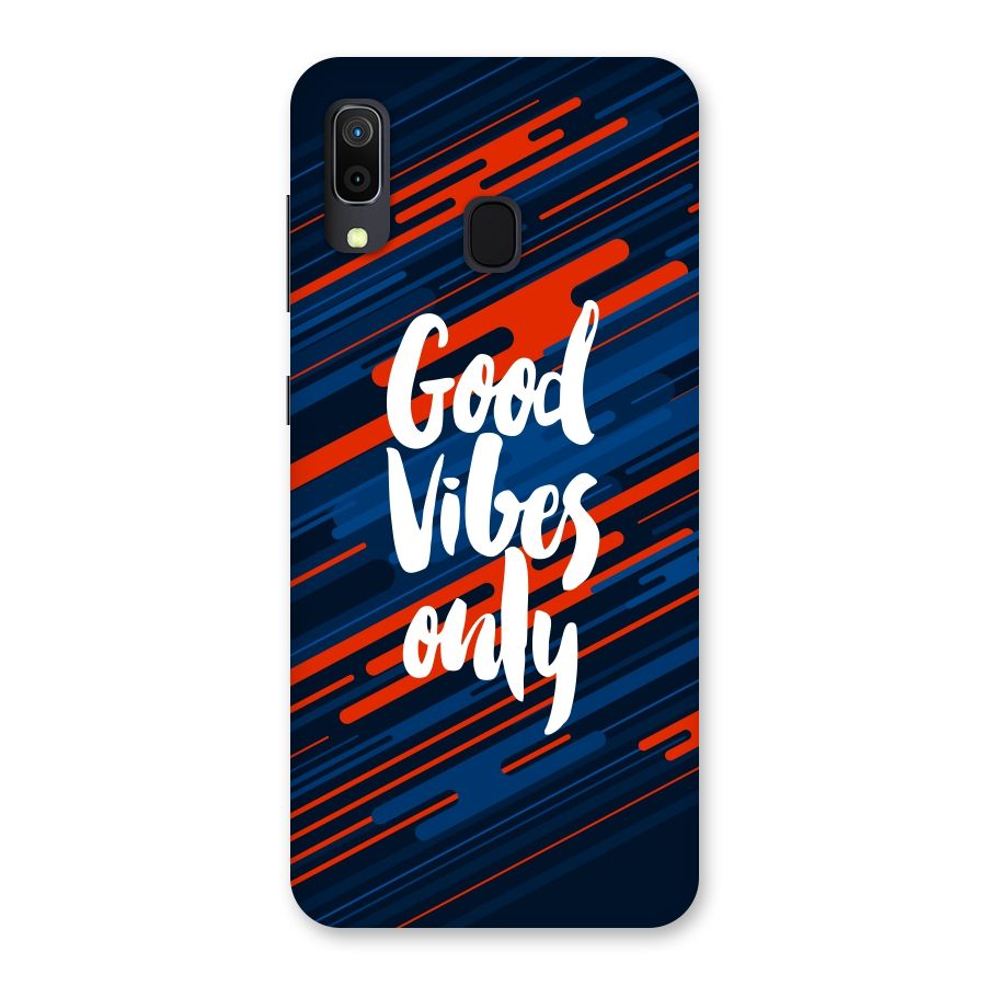 Good Vibes Only Back Case for Galaxy A30