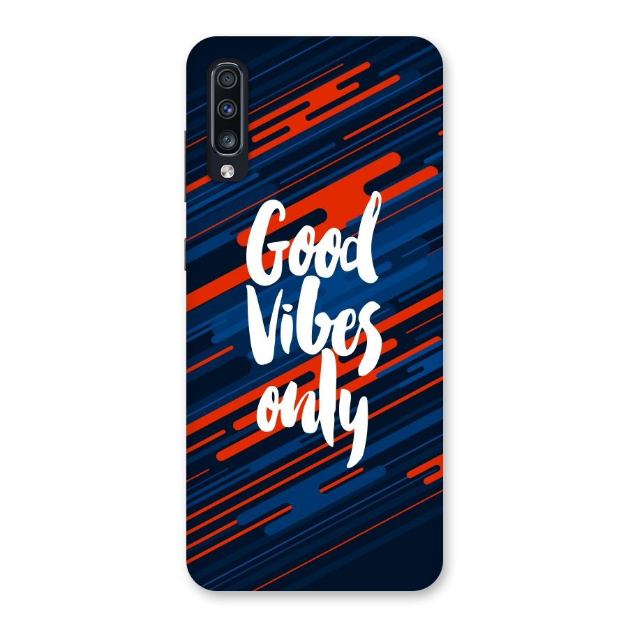 Good Vibes Only Back Case for Galaxy A70