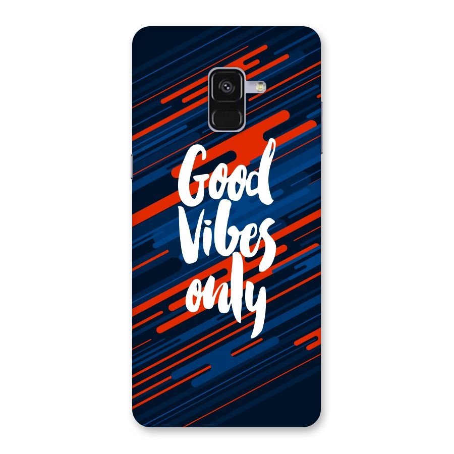 Good Vibes Only Back Case for Galaxy A8 Plus