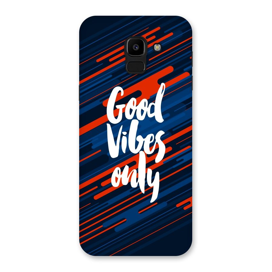 Good Vibes Only Back Case for Galaxy J6