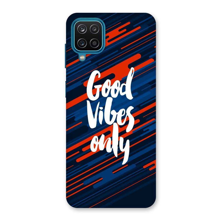 Good Vibes Only Back Case for Galaxy M12