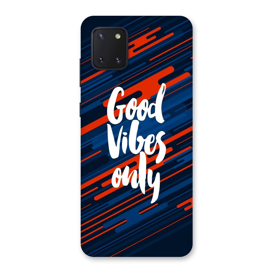 Good Vibes Only Back Case for Galaxy Note 10 Lite