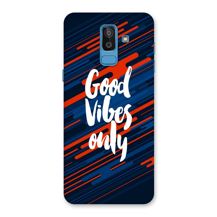 Good Vibes Only Back Case for Galaxy On8 (2018)