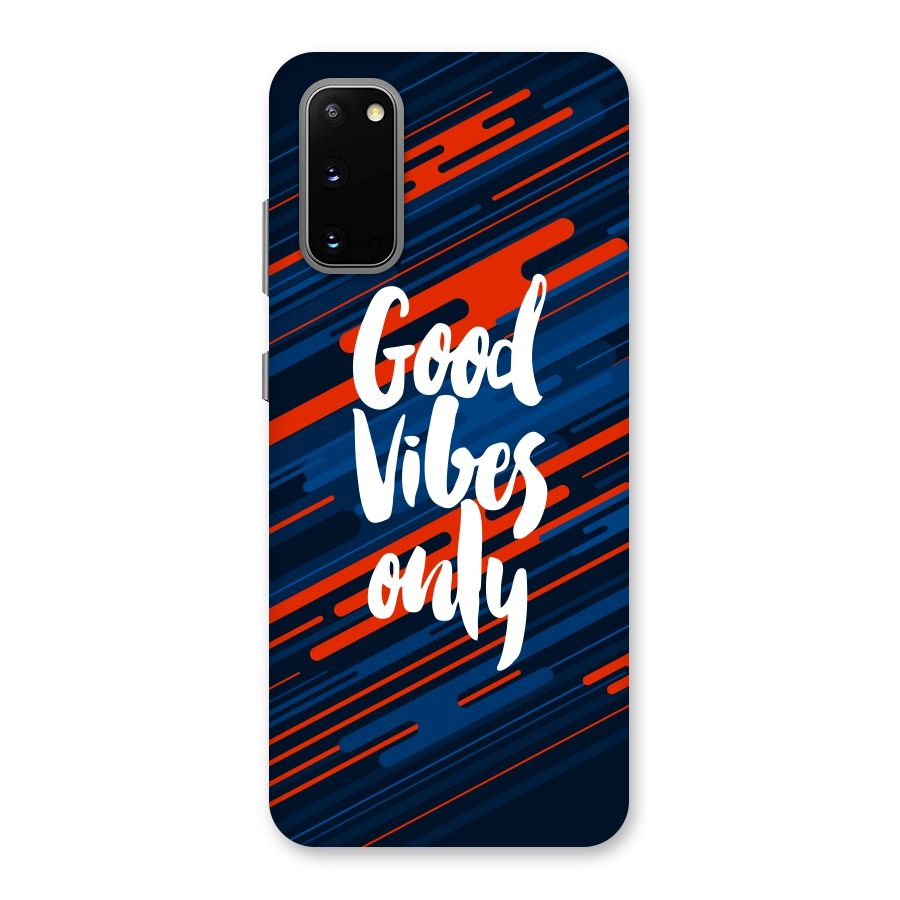 Good Vibes Only Back Case for Galaxy S20