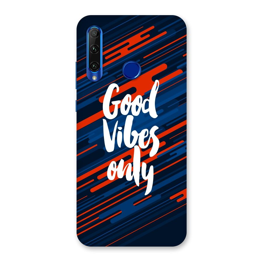 Good Vibes Only Back Case for Honor 20i