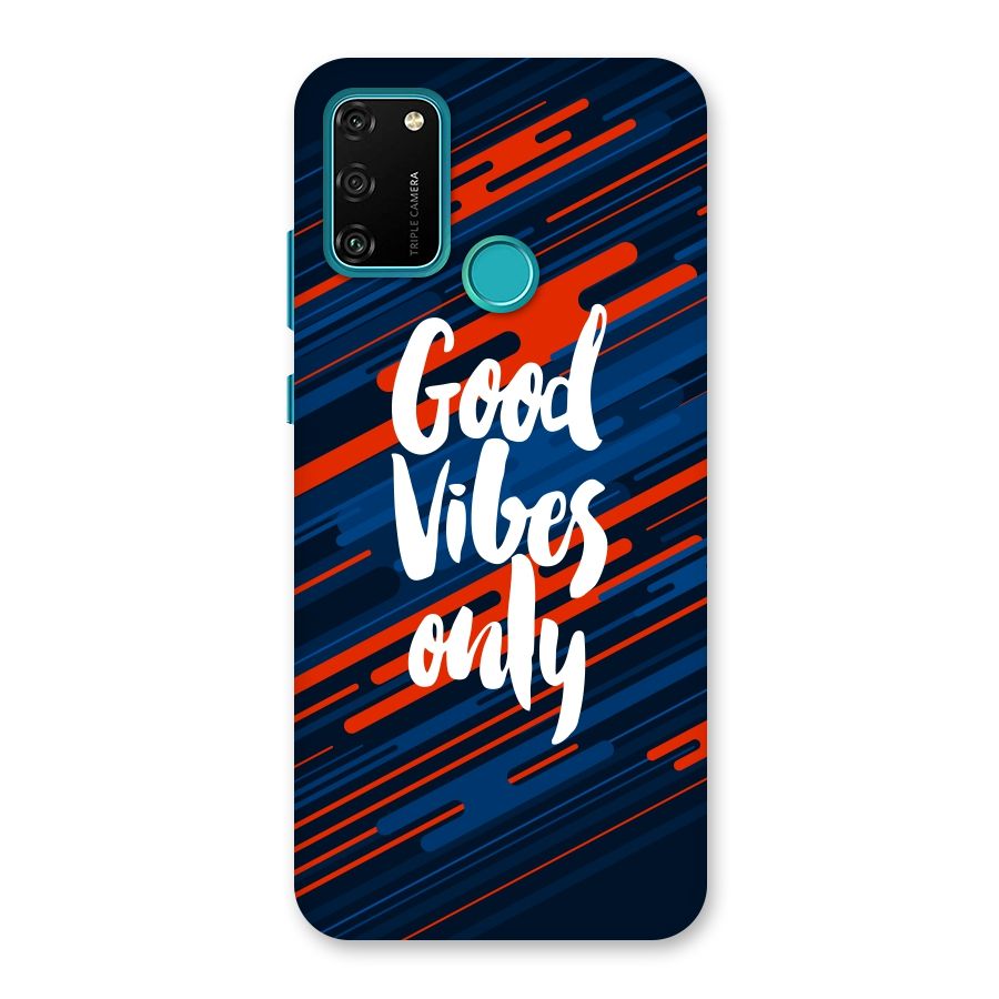 Good Vibes Only Back Case for Honor 9A