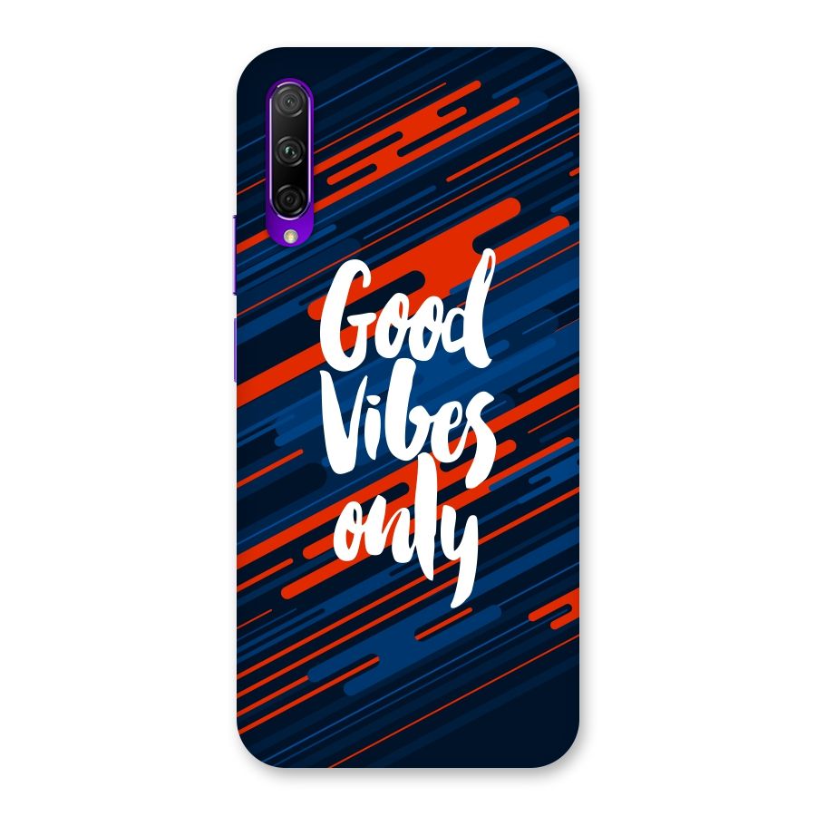 Good Vibes Only Back Case for Honor 9X Pro