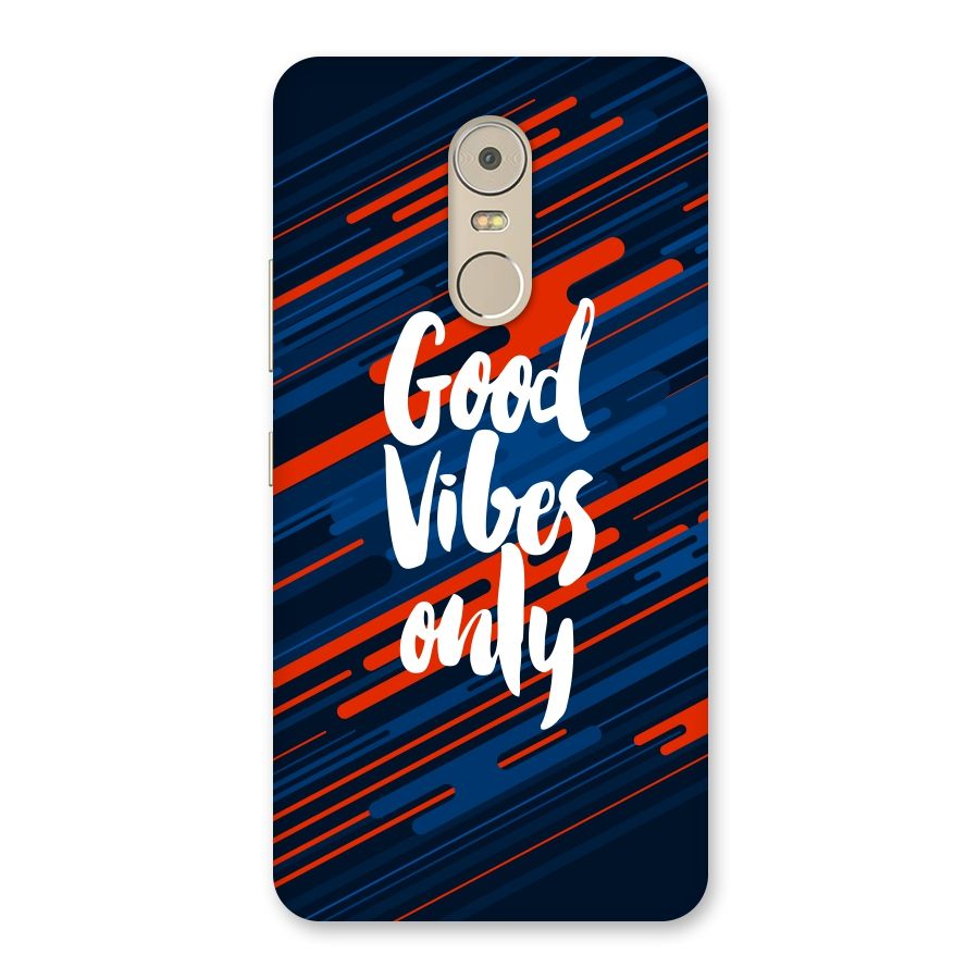 Good Vibes Only Back Case for Lenovo K6 Note