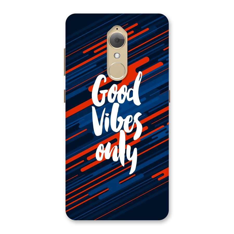 Good Vibes Only Back Case for Lenovo K8