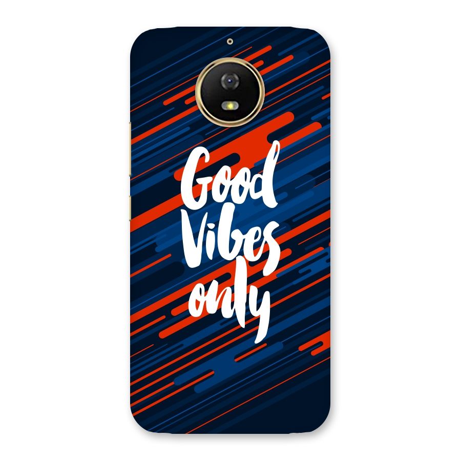 Good Vibes Only Back Case for Moto G5s