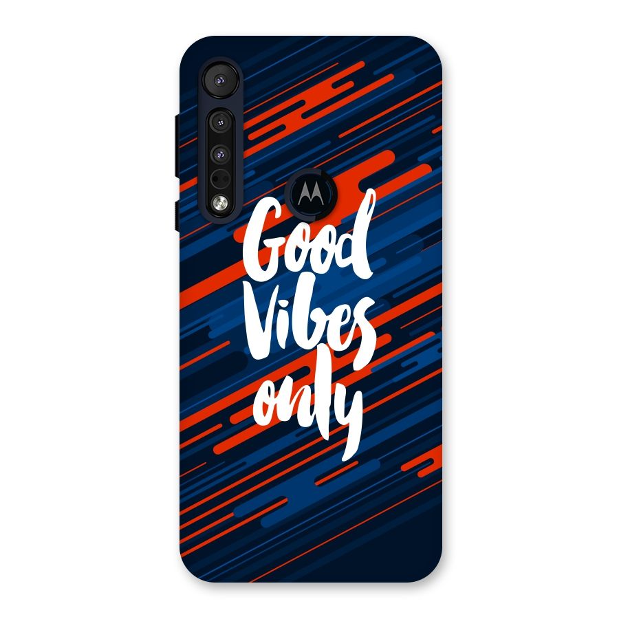 Good Vibes Only Back Case for Motorola One Macro