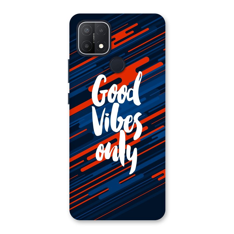 Good Vibes Only Back Case for Oppo A15s