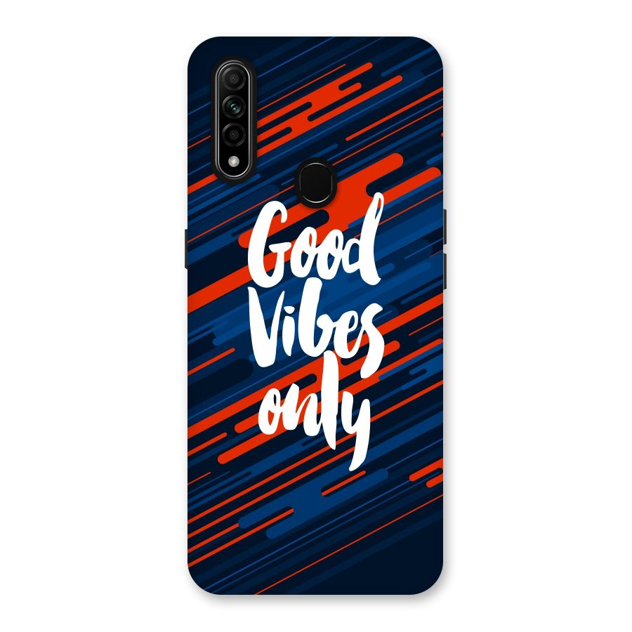 Good Vibes Only Back Case for Oppo A31