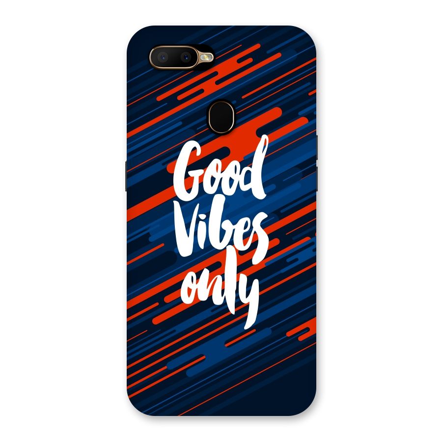 Good Vibes Only Back Case for Oppo A5s