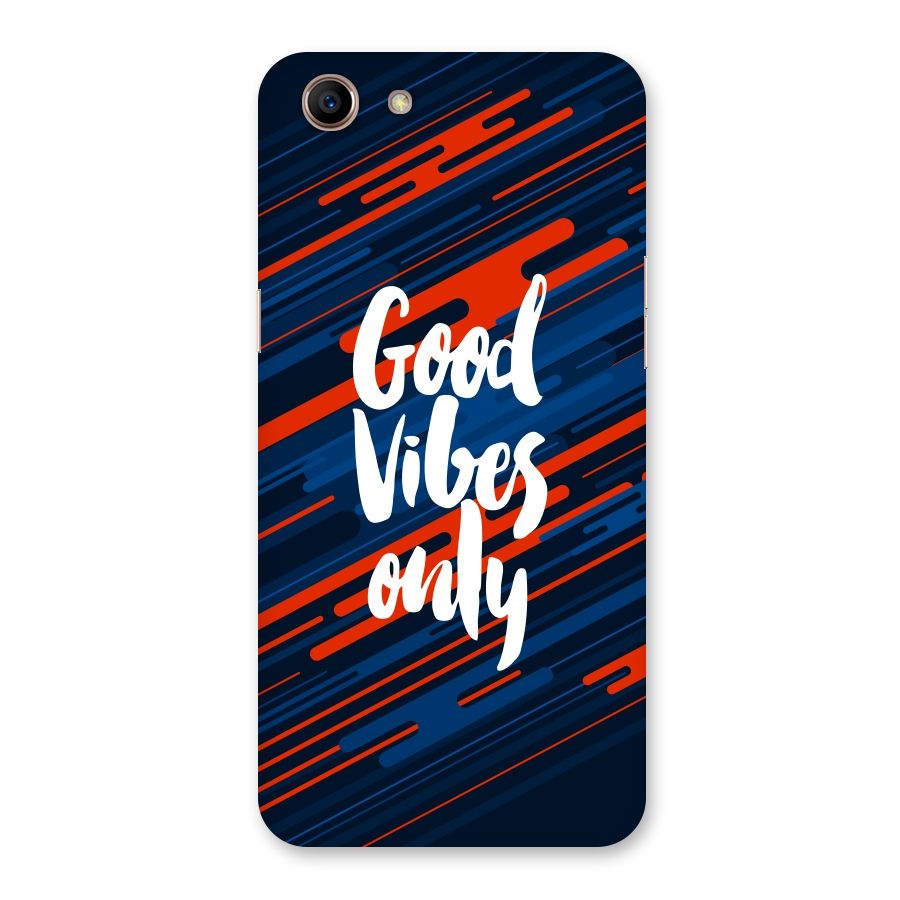 Good Vibes Only Back Case for Oppo A83 (2018)