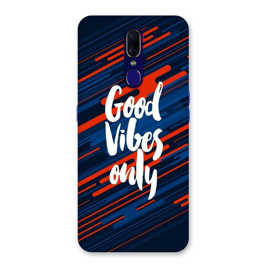 Good Vibes Only Back Case for Oppo A9