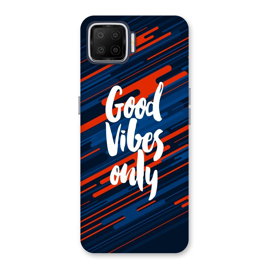 Good Vibes Only Back Case for Oppo F17