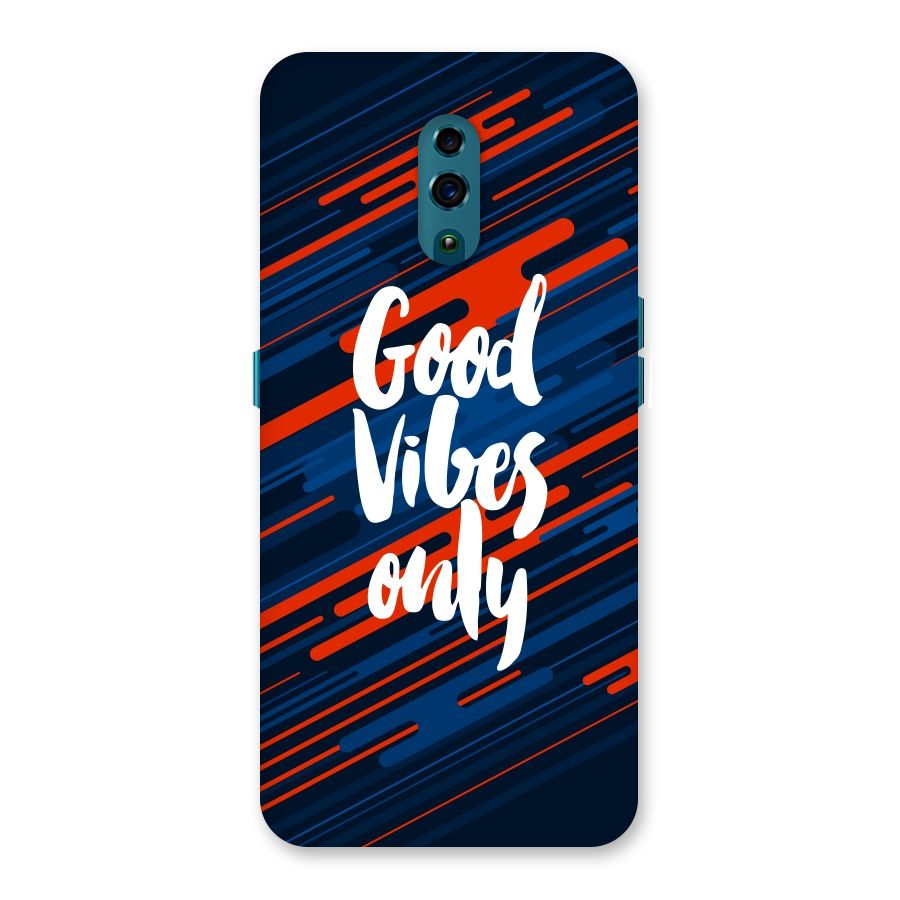 Good Vibes Only Back Case for Oppo Reno