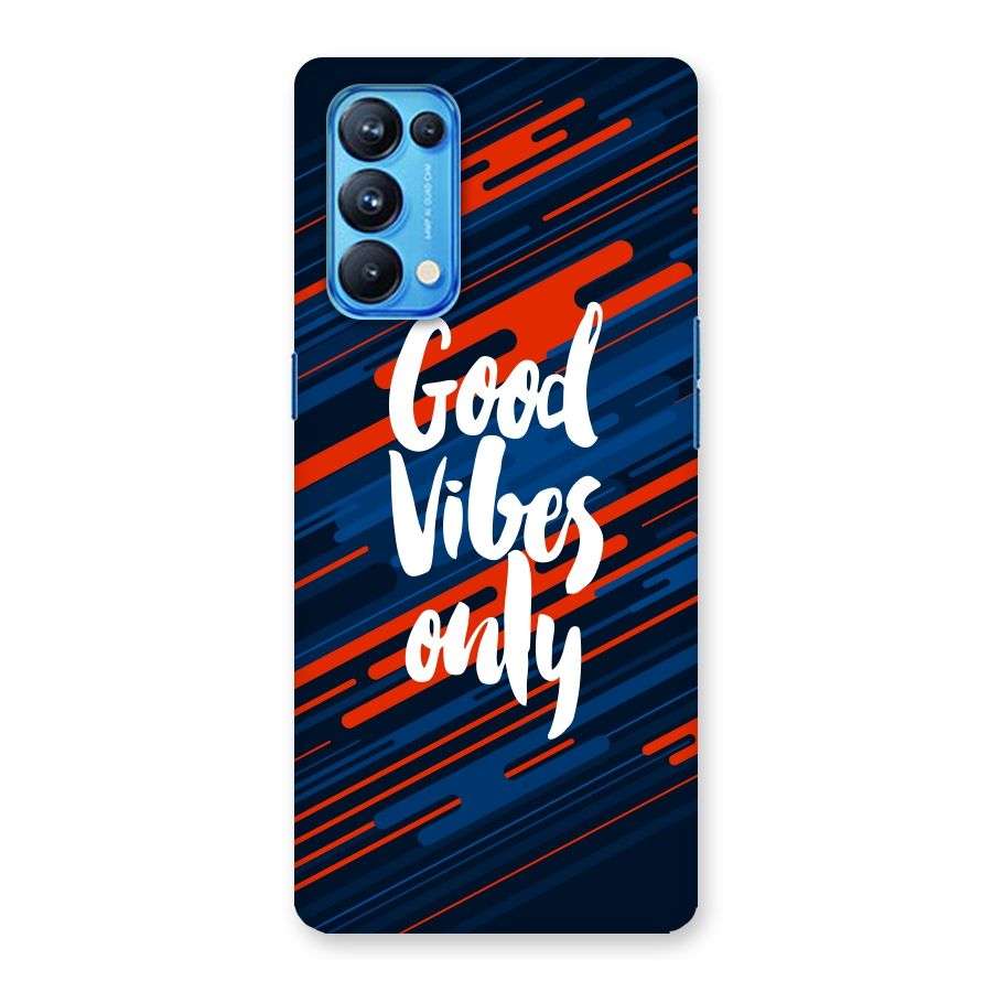 Good Vibes Only Back Case for Oppo Reno5 Pro 5G