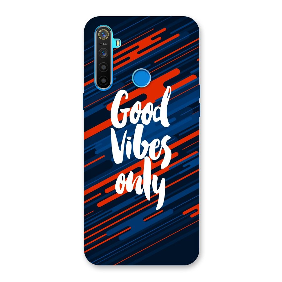 Good Vibes Only Back Case for Realme 5