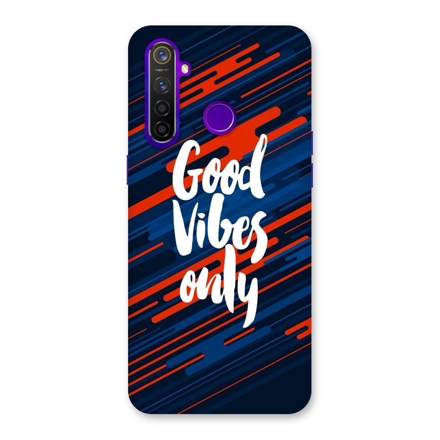Good Vibes Only Back Case for Realme 5 Pro