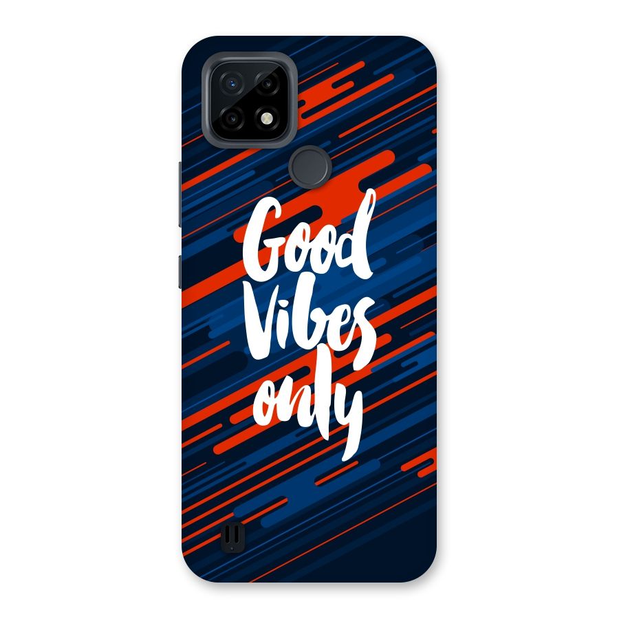 Good Vibes Only Back Case for Realme C21