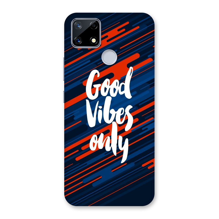 Good Vibes Only Back Case for Realme Narzo 20