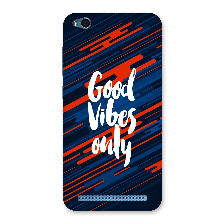 Good Vibes Only Back Case for Redmi 5A