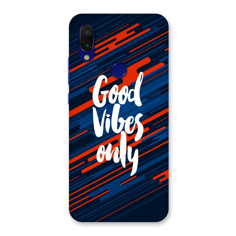 Good Vibes Only Back Case for Redmi 7