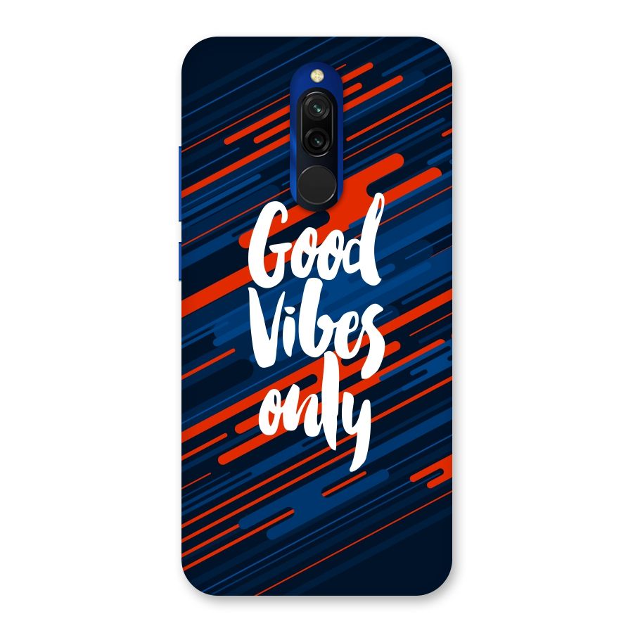 Good Vibes Only Back Case for Redmi 8