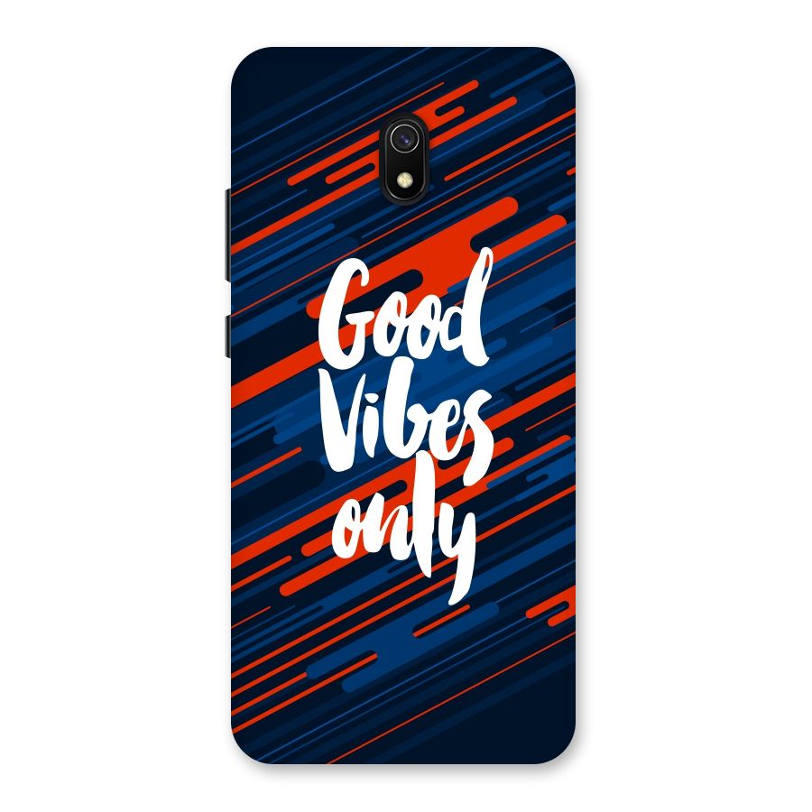 Good Vibes Only Back Case for Redmi 8A