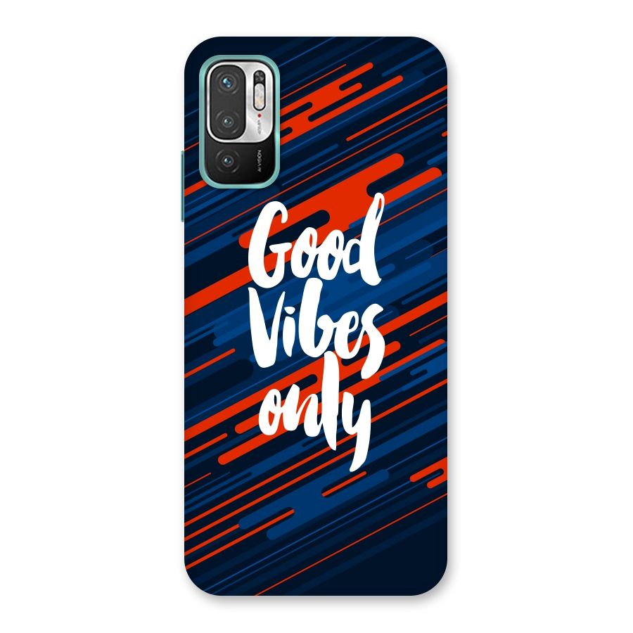 Good Vibes Only Back Case for Redmi Note 10T 5G