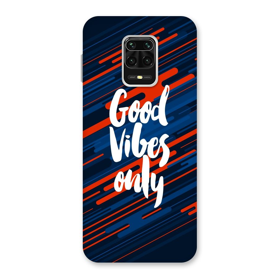 Good Vibes Only Back Case for Redmi Note 9 Pro Max