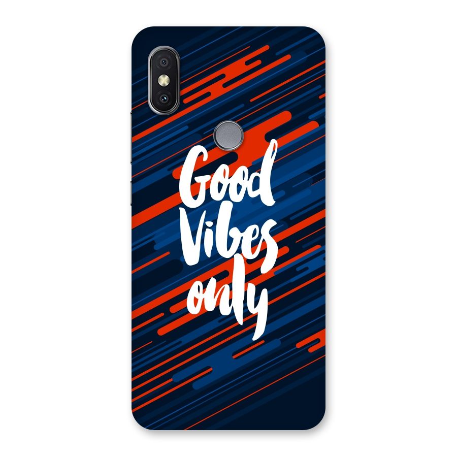 Good Vibes Only Back Case for Redmi Y2
