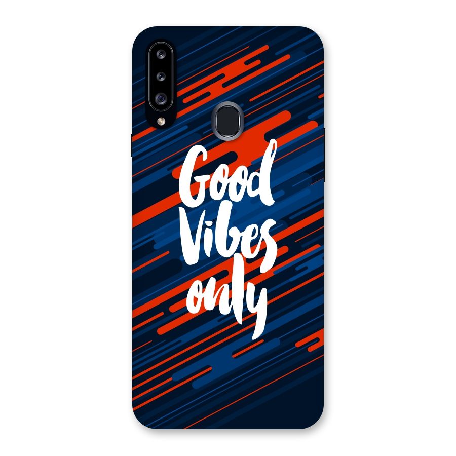 Good Vibes Only Back Case for Samsung Galaxy A20s