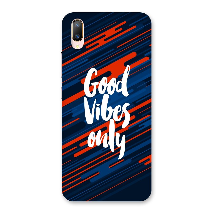 Good Vibes Only Back Case for Vivo V11 Pro