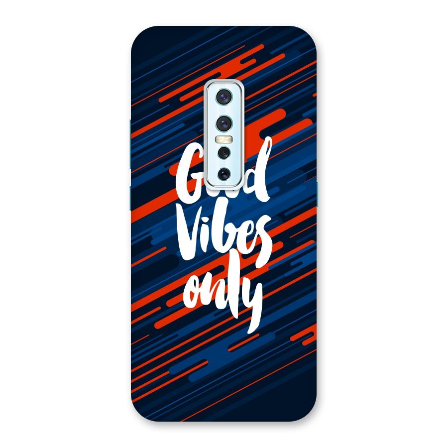 Good Vibes Only Back Case for Vivo V17 Pro