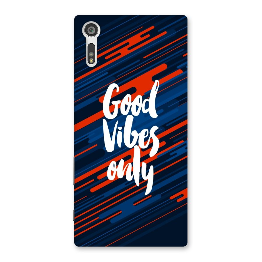 Good Vibes Only Back Case for Xperia XZ