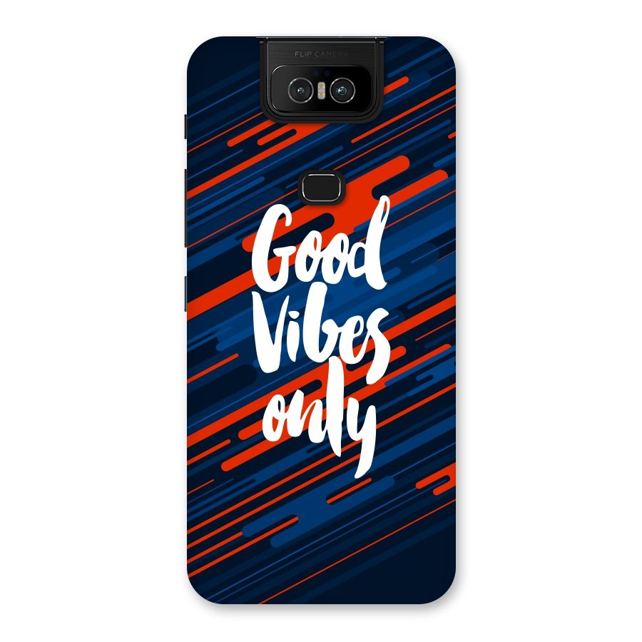 Good Vibes Only Back Case for Zenfone 6z