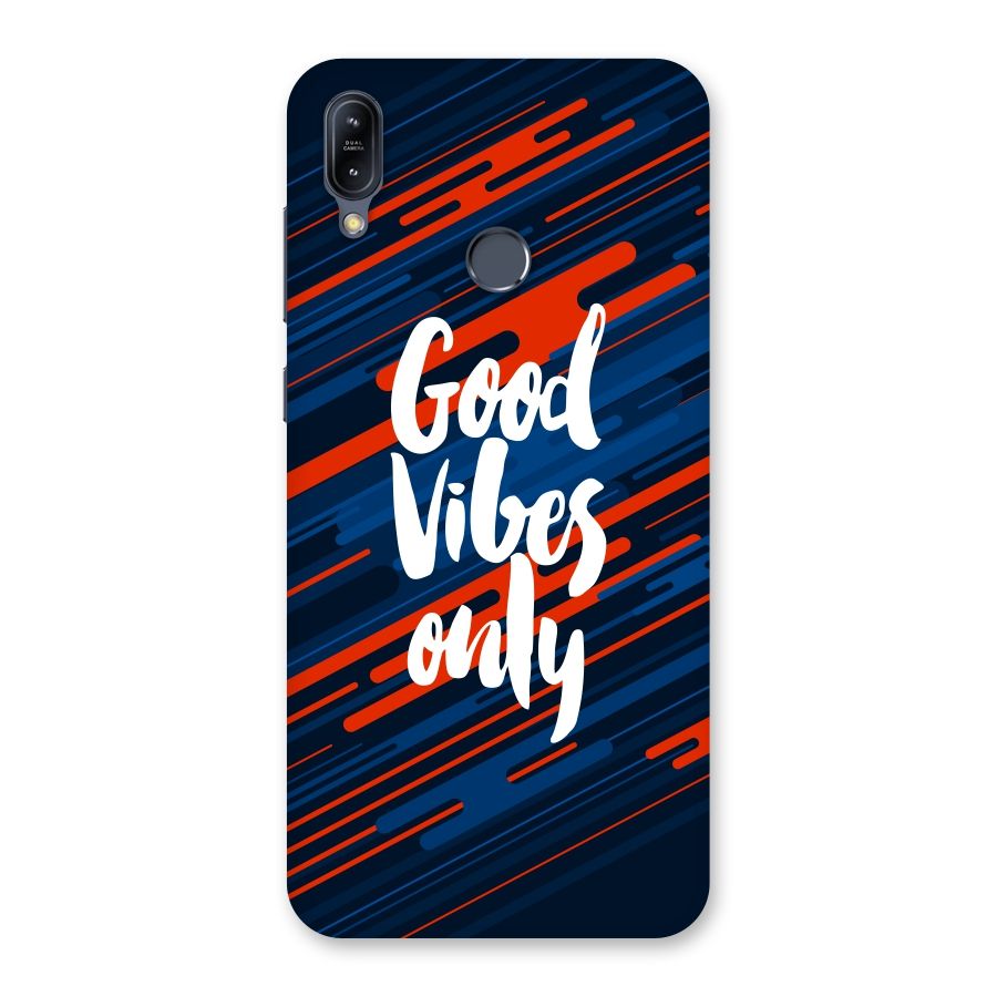 Good Vibes Only Back Case for Zenfone Max M2