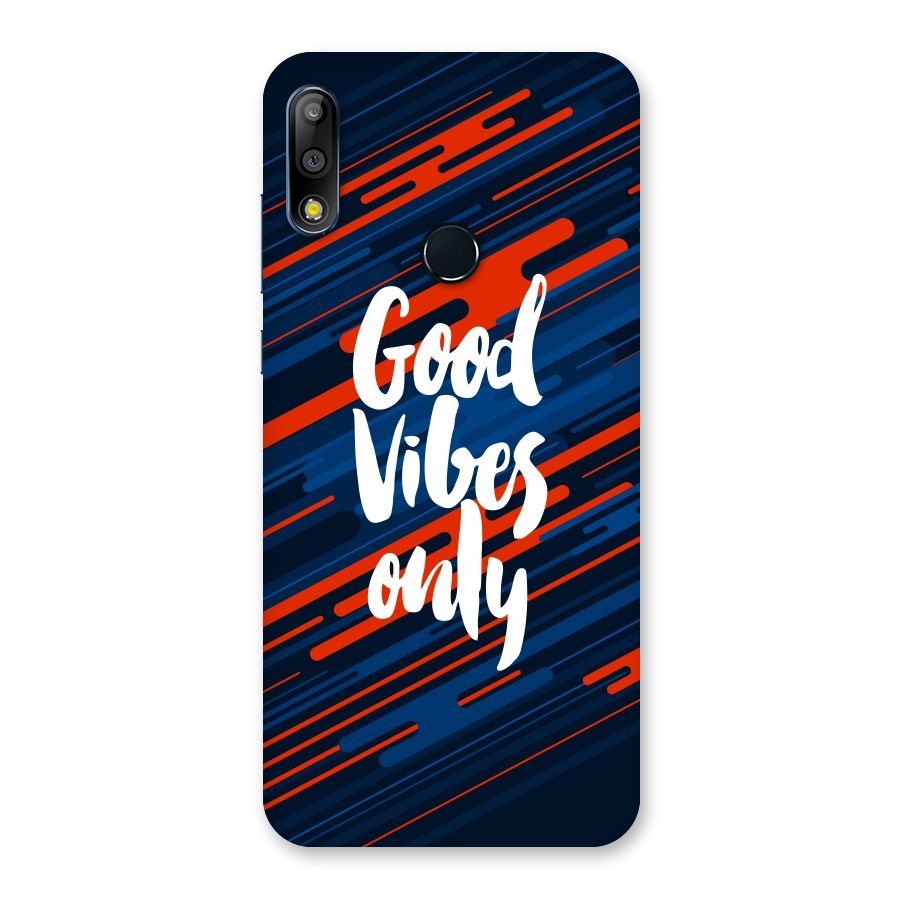 Good Vibes Only Back Case for Zenfone Max Pro M2