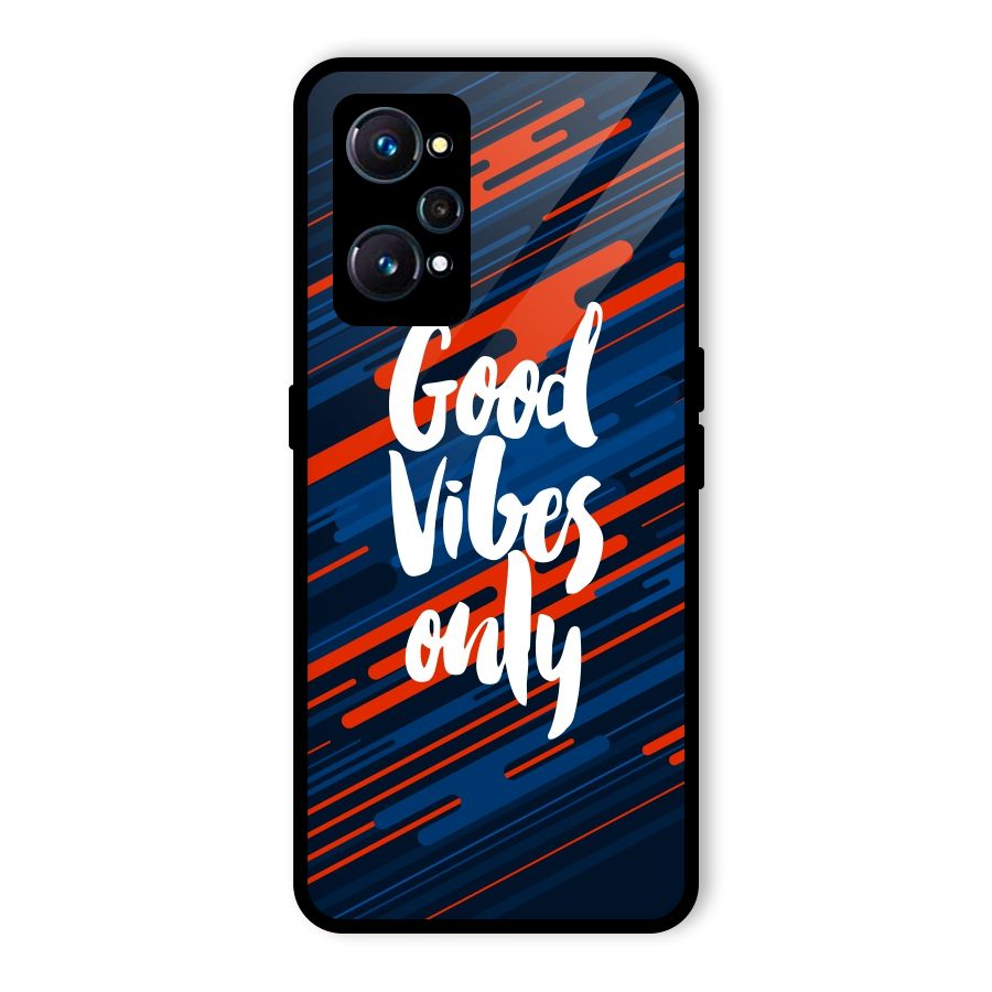Good Vibes Only Glass Back Case for Realme GT Neo2